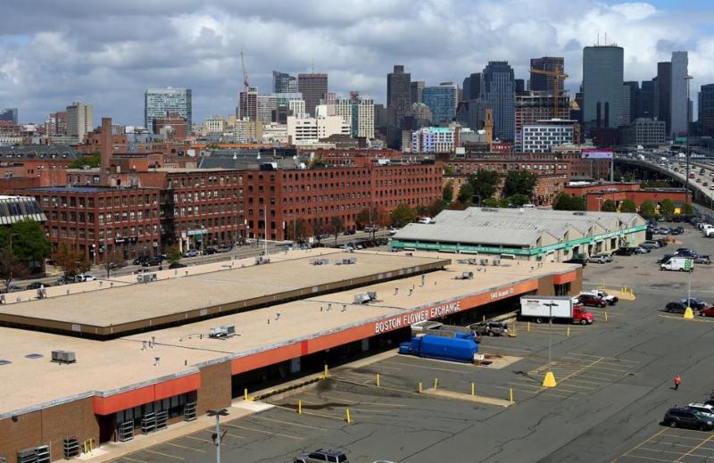 In 2015_ the land under the Boston Flower Exchange is ripe for development.