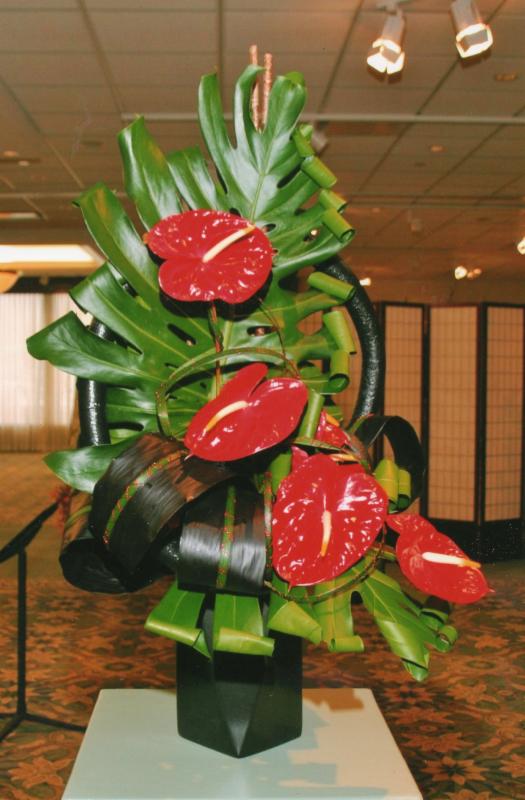 At the 2012 Boston Flower Show_ this design by Thelma Shoneman was a huge hit