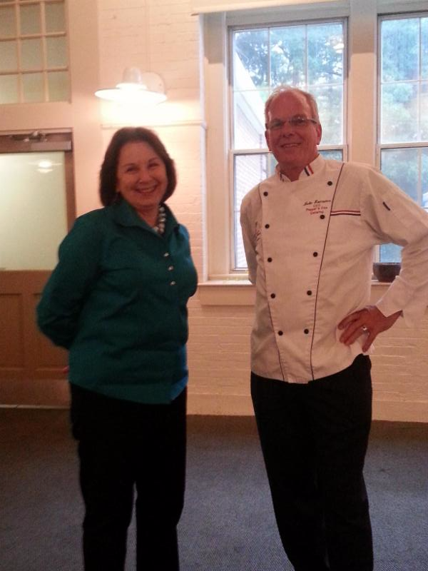 Our President with the Chef
