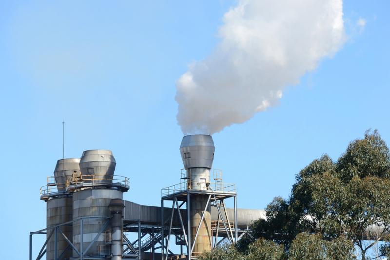 Image of a Industrial Factory, view of Exterior