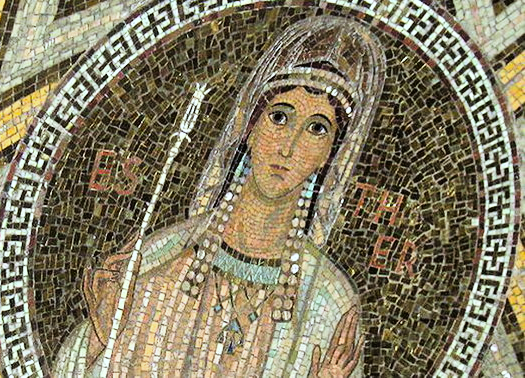 Queen Esther Mosaic