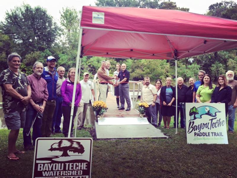 Bayou Teche Paddle Trail Breaux Bridge Boat Launch Grand Opening