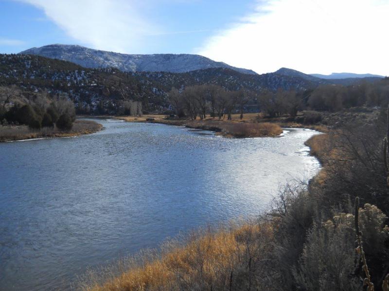 Colorado River in Winter