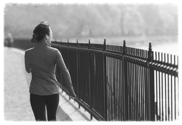 WOMAN WALKING
