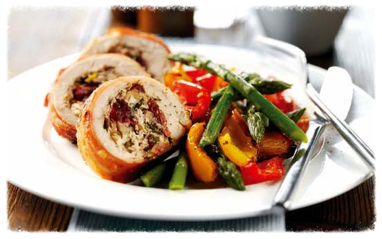 stuffed pork tenderloin