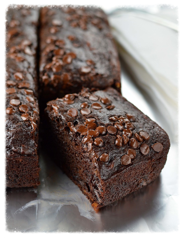 DOUBLE CHOCOLATE BANANA BREAD
