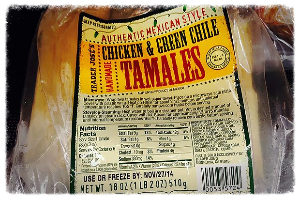 TJ CHICKEN TAMALES