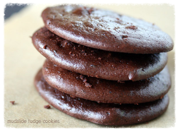 mudslide fudge cookies