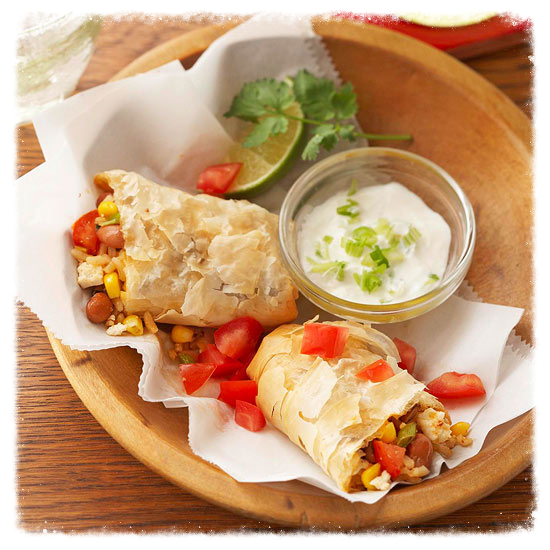 CHIPOTLE PHYLLO BURRITOS