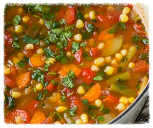 mexican veggie soup