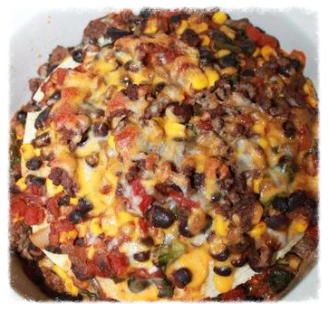 CORN TORTILLA CASSEROLE