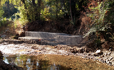 Tucker Gulch Gabion Baskets