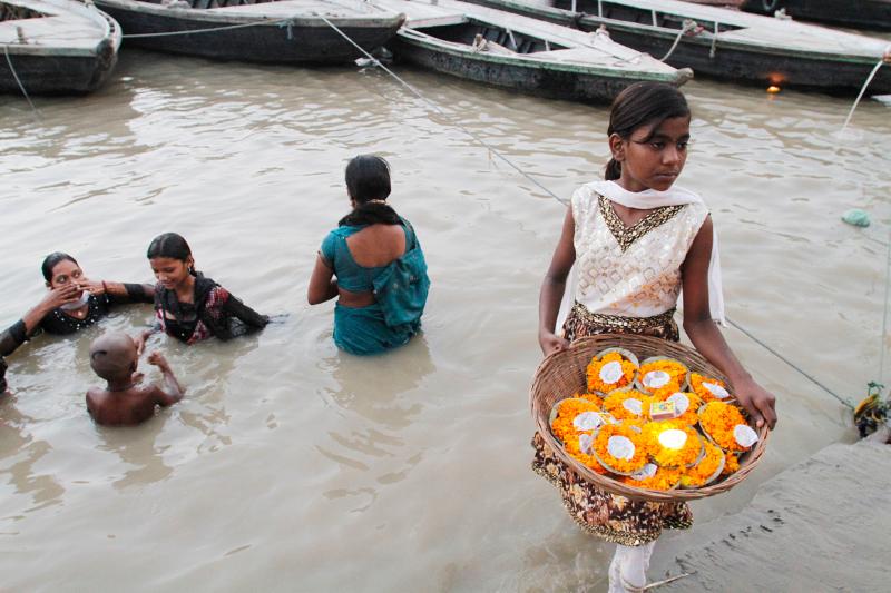 Sunrise on the Ganges