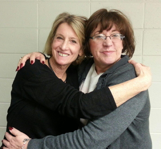 Lucia Thornton and Terri Roberts