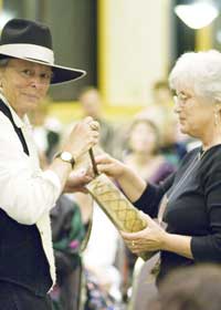 Charlie McGuire at an AHNA auction