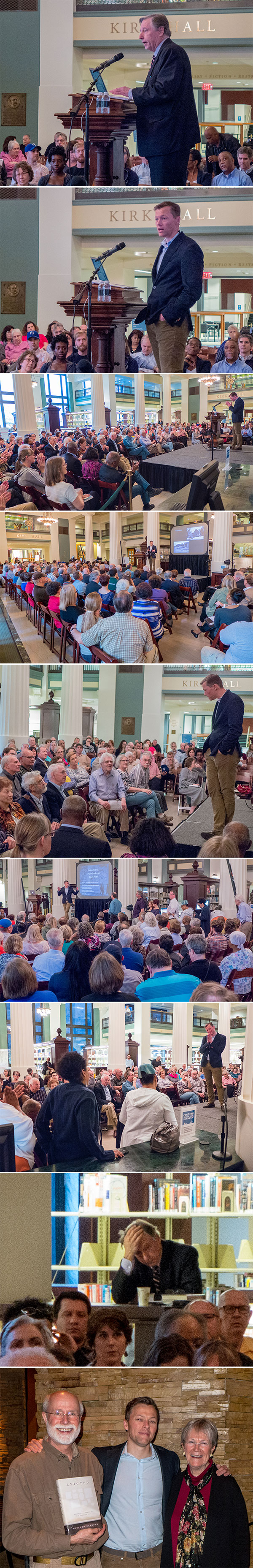 Matthew Desmond Event at Kansas City Public Library_ Central Library_ Kirk Hall 03142016