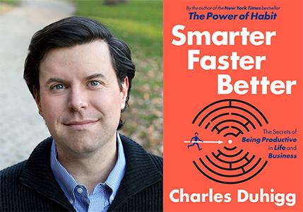 Charles Duhigg for Smarter Faster Better at 2016 Central Exchange Leadership Lyceum 03212016
