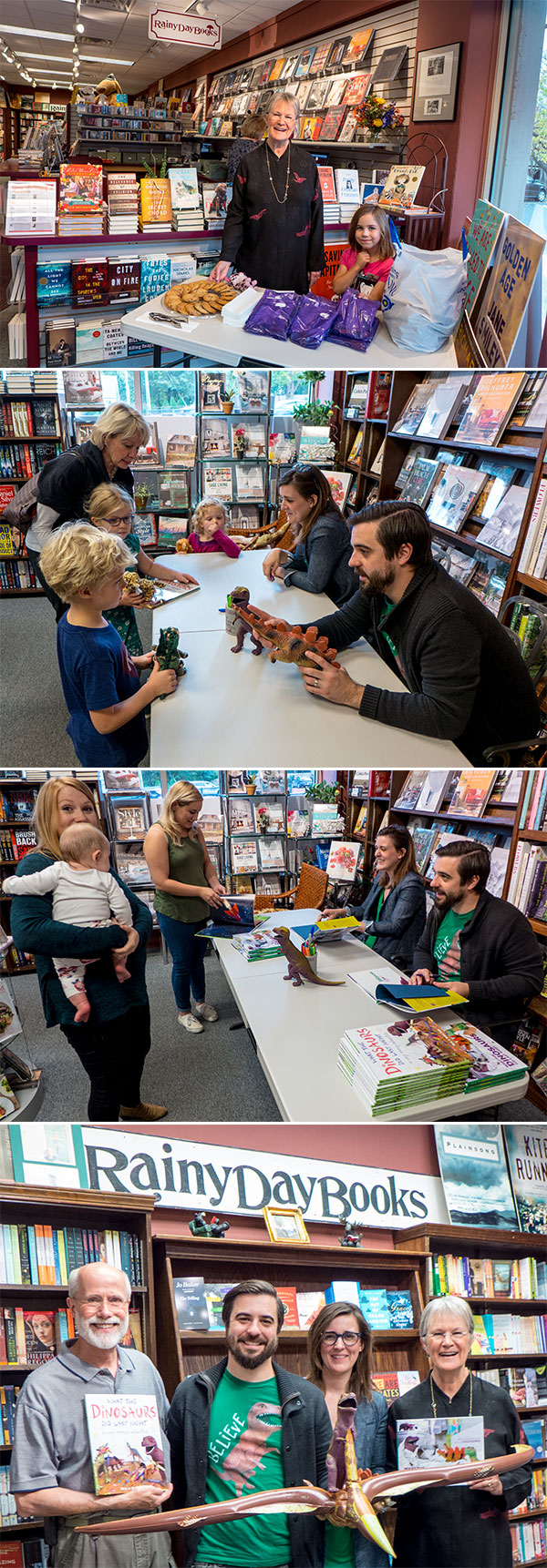 Refe _ Susan Tuma for What the Dinosaurs did Last Night_ Very Messy Adventure at Rainy Day Books 10222015