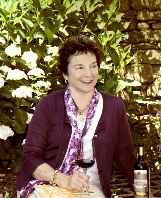 Frances Mayes at her Vineyard 05042015