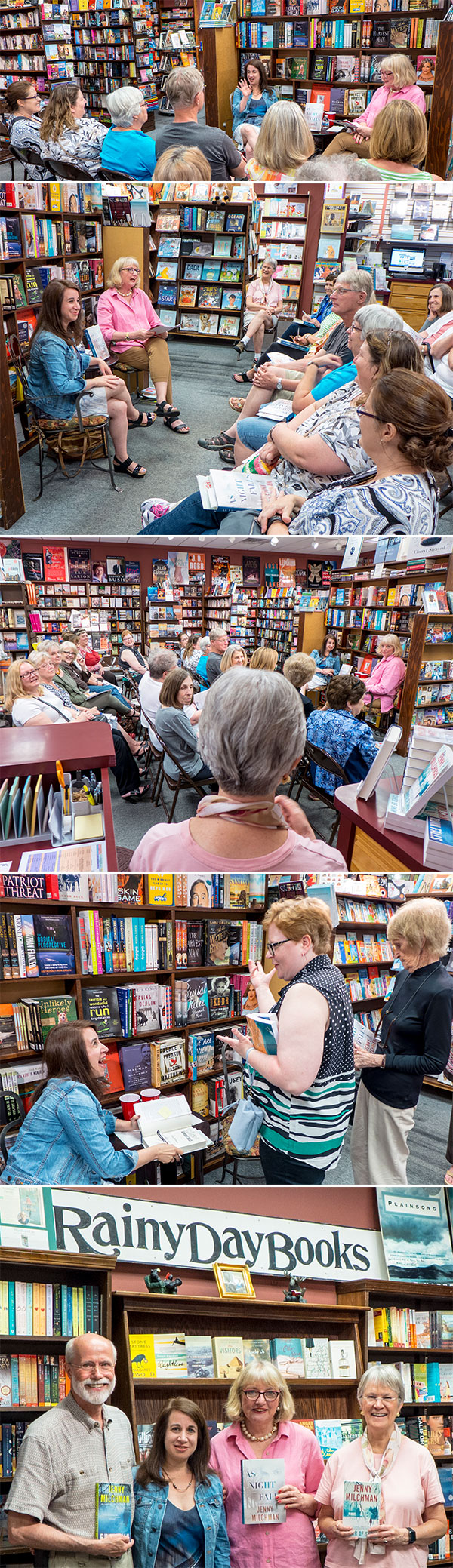 Jenny Milchman launched The Rainy Day Books Mystery Book Club 07202015