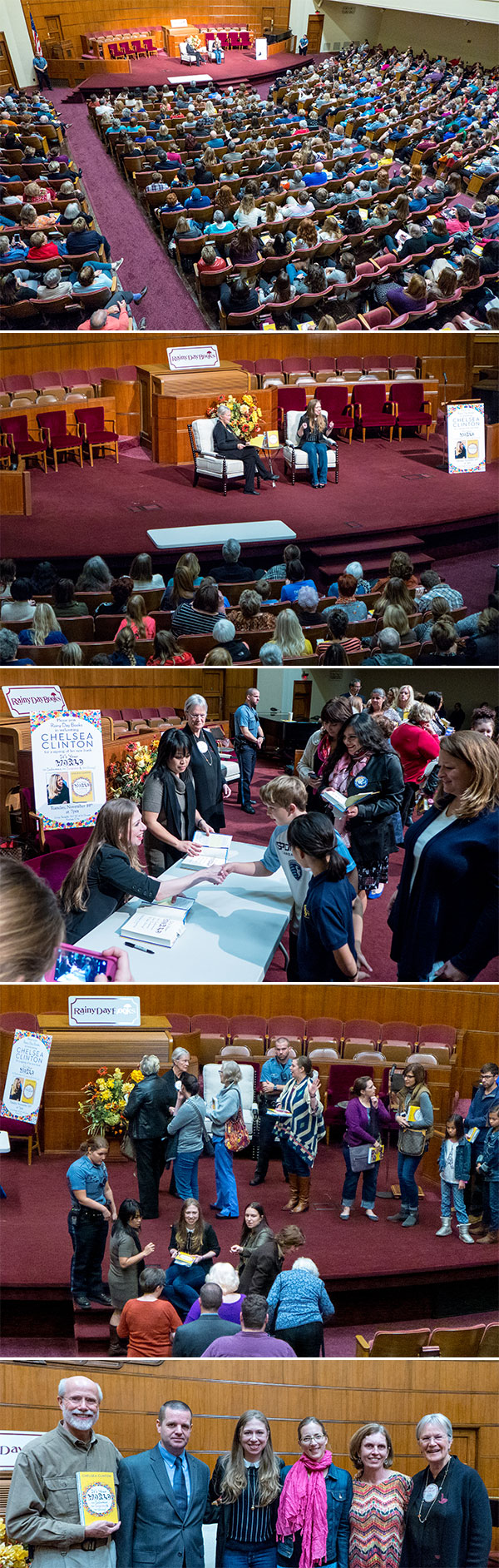 Chelsea Clinton for  It_s Your World_ Get Informed_ Get Inspired _ Get Going_ at Unity Temple 11102015