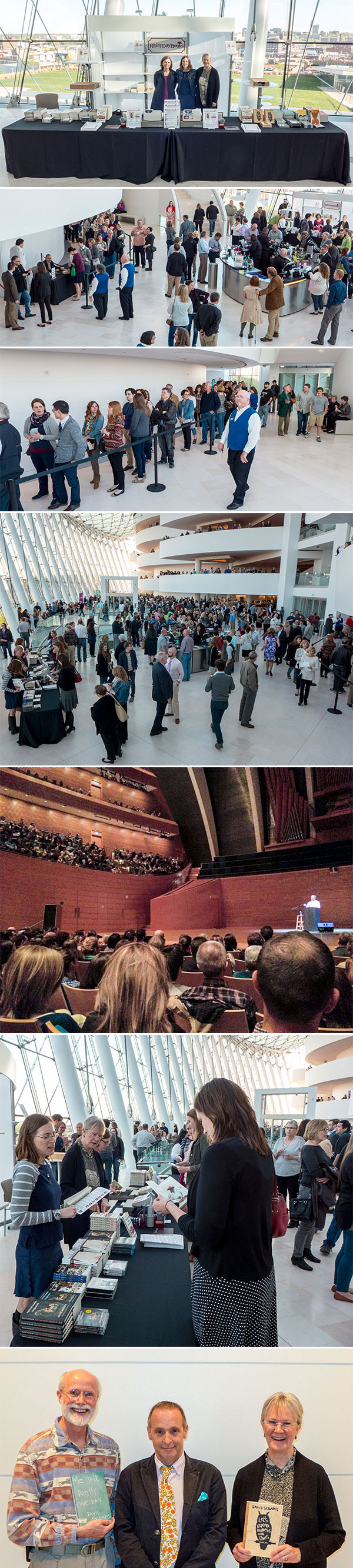 David Sedaris at Kauffman Center 04222015