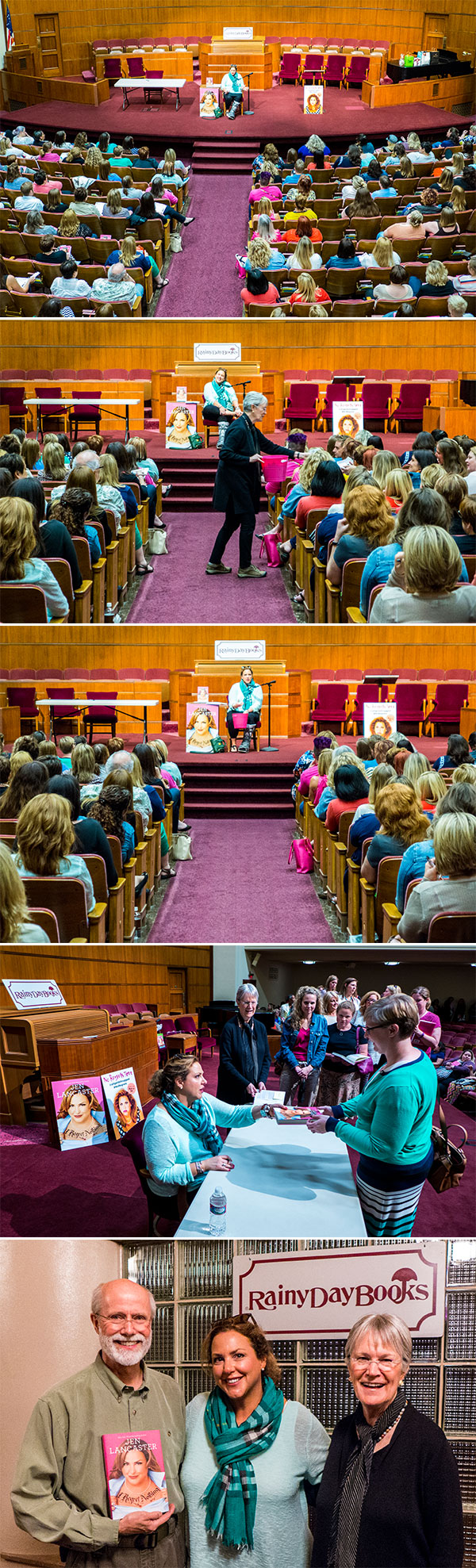 Jen Lancaster Event at Unity Temple Sanctuary 05132015