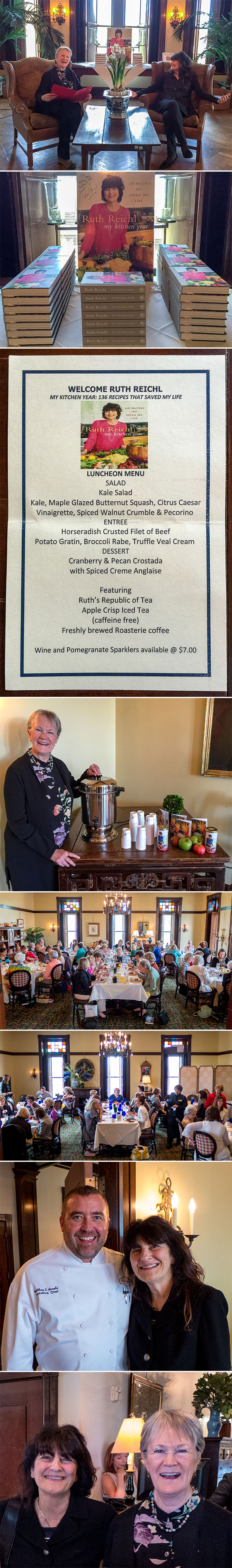 Ruth Reichl for My Kitchen Year at Webster House 10032015