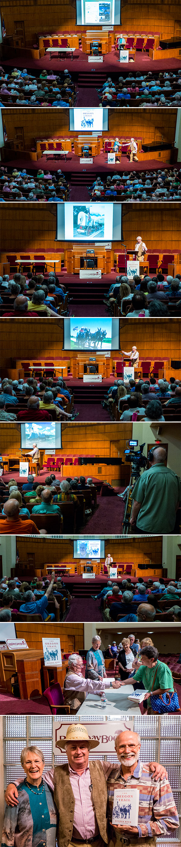 Rinker Buck for The Oregon Trail Multimedia Author Event 07092015