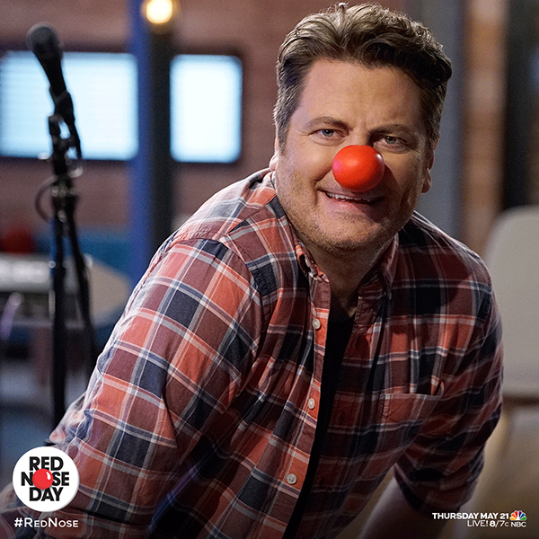Nick Offerman for RED Nose Day 05212015