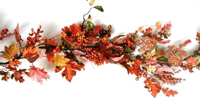 Silk Garland of Maple and Oak 11252015