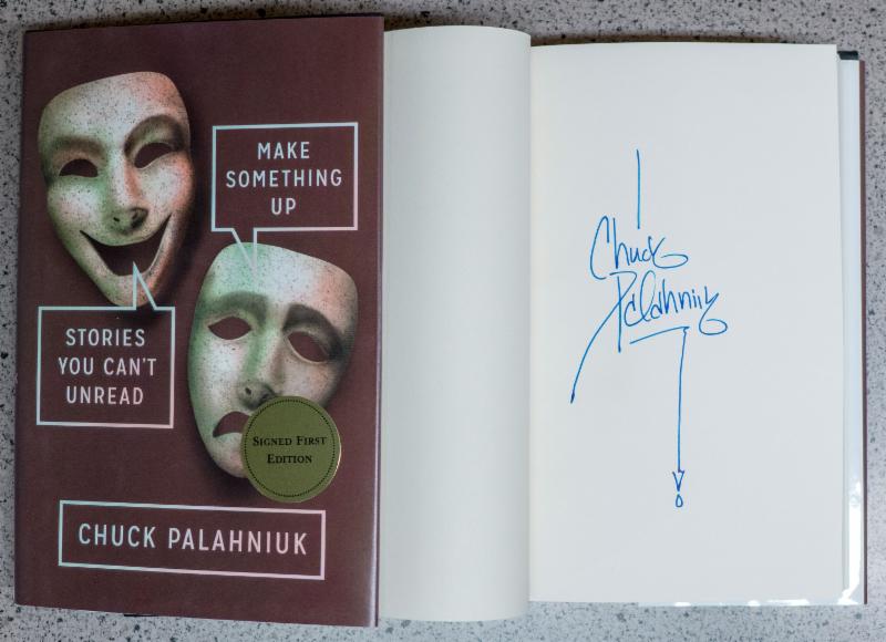 Make Something Up HC by Chuck Palahniuk 06082015