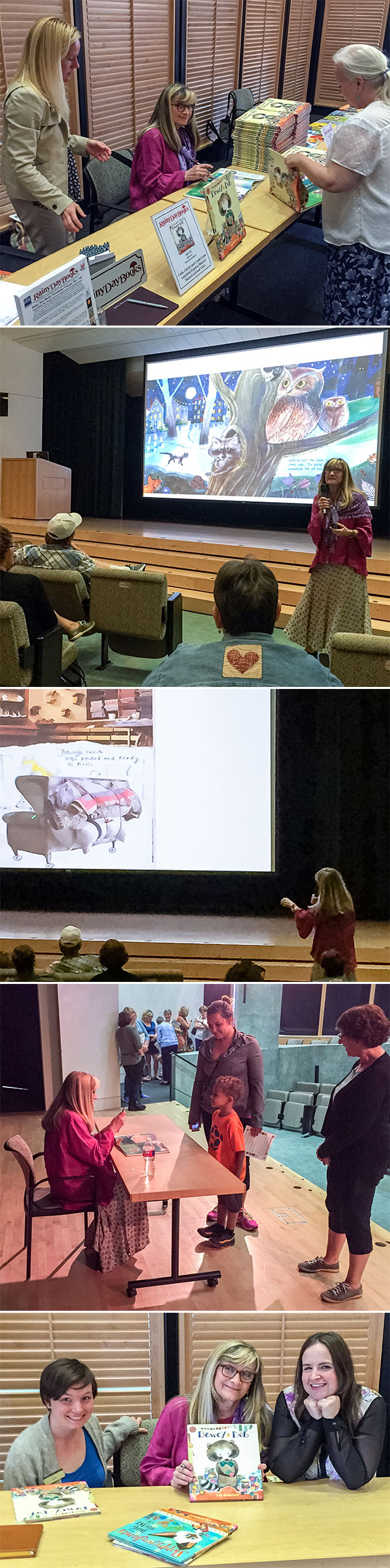 Judy Schachner Multimedia Event at The Kansas City Public Library, Plaza Branch, Truman Forum 09132016