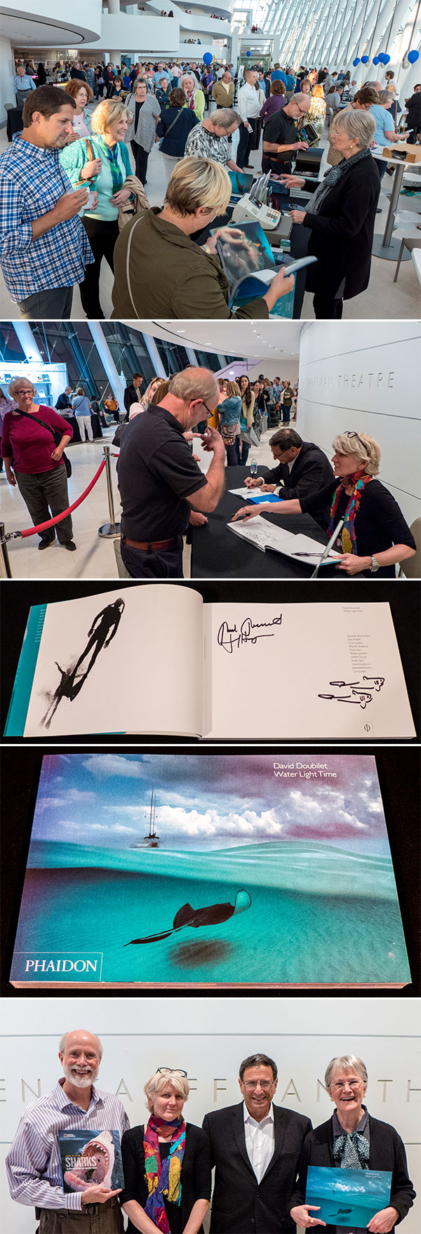 David Doubilet & Jennifer Hayes National Geographic Live Event at Kauffman Center 05122015