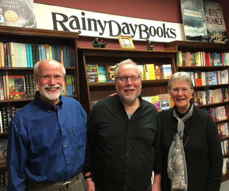 Roger_ Irwyn Applebaum and Vivien at Rainy Day Books 04082016