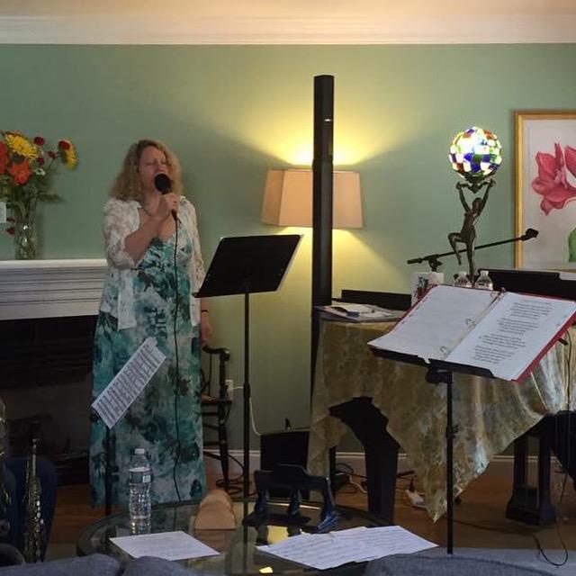 Carole King rehearsal