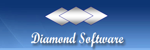 Logo blue background