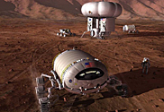 Mars colony concept