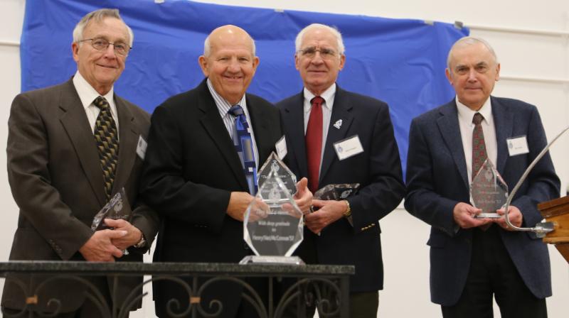 Jack Remick, Mike Gostomski ‘58, Steve Slaggie ‘57 & Bob Keirlin ‘57.