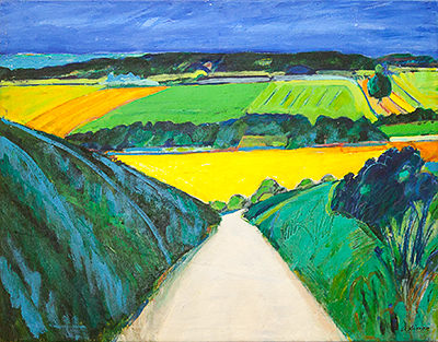 Arline Simon, View from Chalk House