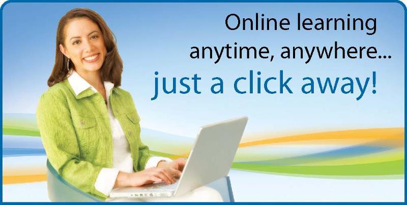 Continuing Education & partners like ed2go provide online course choices.