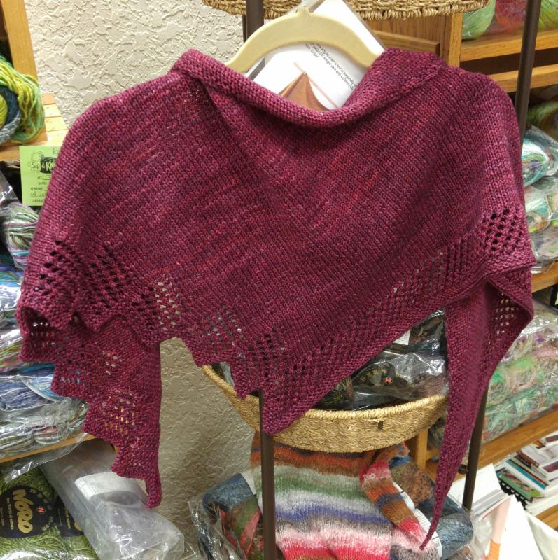 FIber Seed DK Shawl