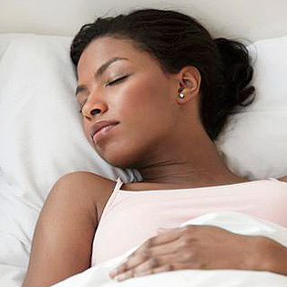 Sleeping woman