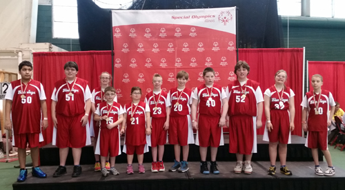 Special Olympics Team