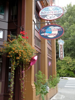 Silverwater Cafe sign
