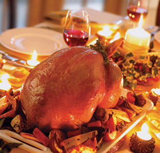 cooked turkey