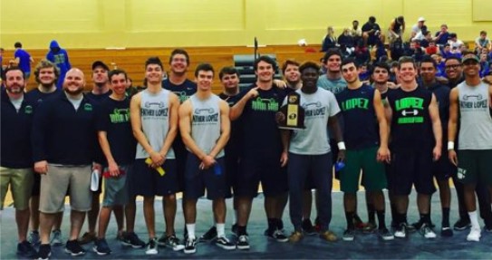Boys' Weightlifting 2016