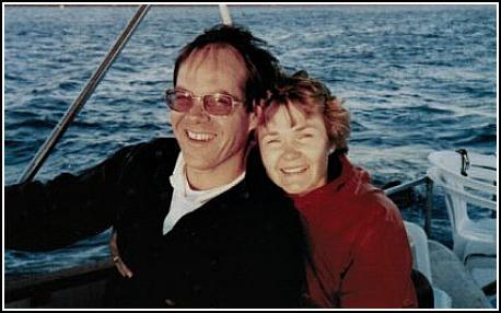 Joe & Sandy LeBlanc with Boat