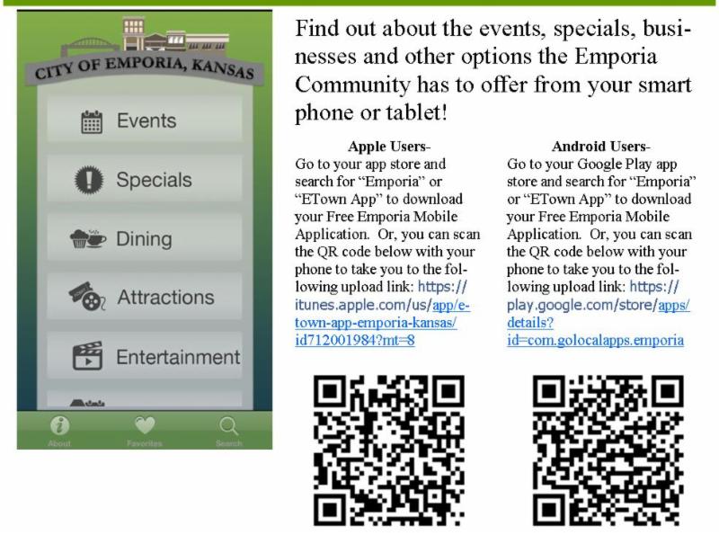 Mobile App QR Codes