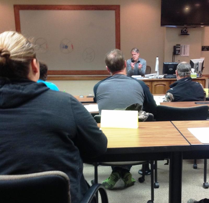 Jon Pool teaching at the SYOB Class